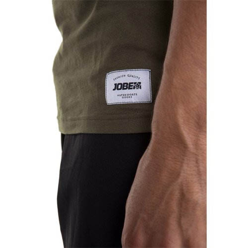 Jobe casual t-shirt heren leger groen